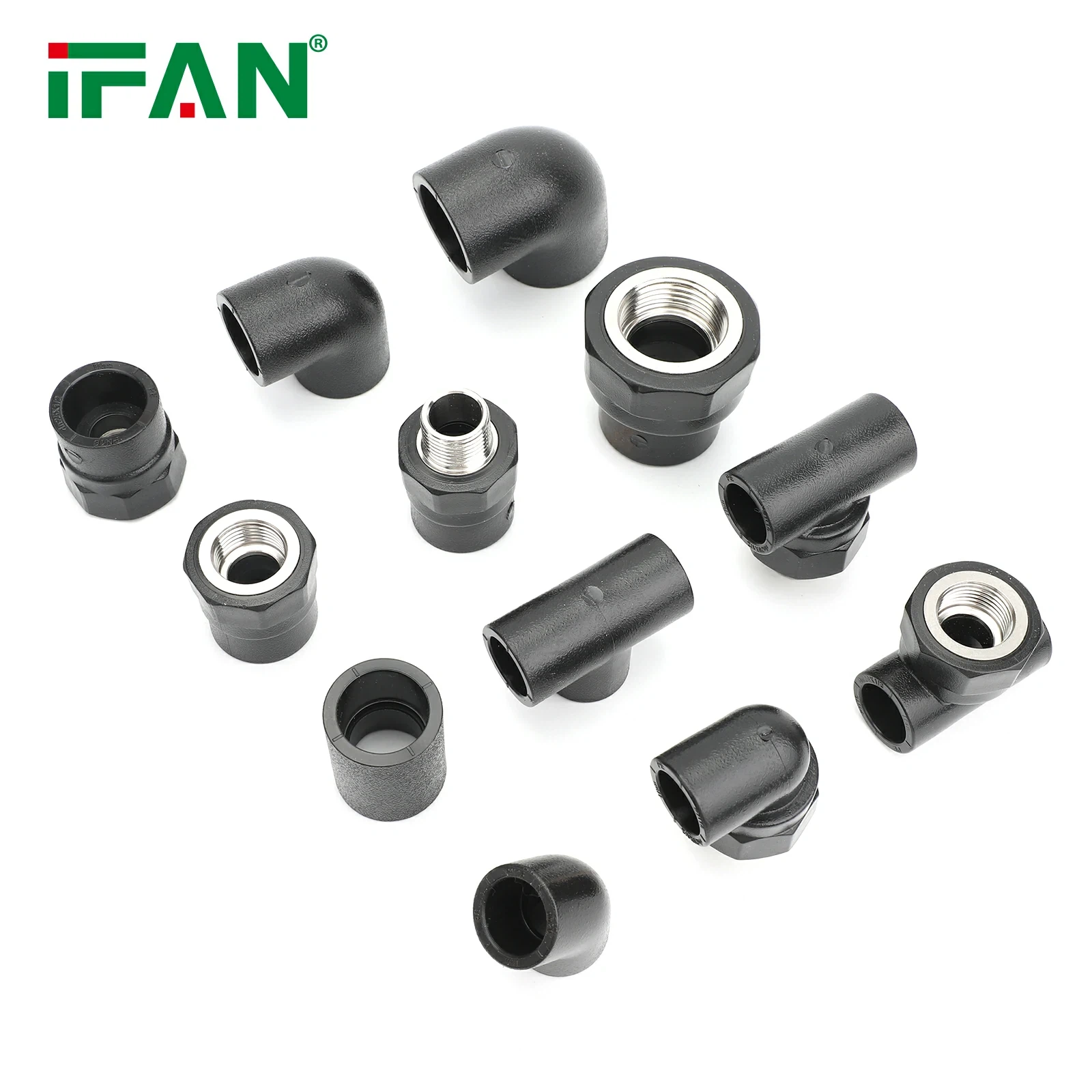 Все размеры PE100 HDPE фитинга